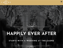 Tablet Screenshot of cadrebuilding.com